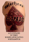 ace of spades tattoo