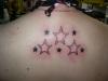 my pink stars tattoo