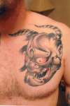 mask tattoo