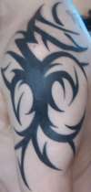 Begining my tribal sleeve tattoo