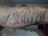 Destiny tattoo