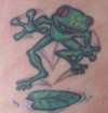 Frog tatt tattoo