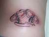 Heart Brass Knuckles tattoo