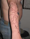 JUST GOT STARTED tattoo