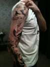 Koi 3/4 Sleeve tattoo