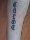 Left forearm tattoo