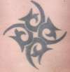 Lower back tattoo