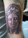 Mary the Virgin Mother tattoo