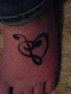 Music Heart tattoo