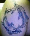 Ocean Creature YingYang tattoo