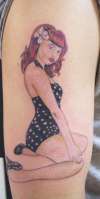 Pin Up Girl tattoo