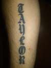 Right forearm tattoo