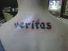 TRUTH tattoo