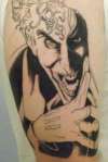 The Joker tattoo