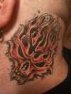 VAMPIRE FLAME tattoo