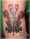 Welsh 3 feathers tattoo