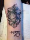 flowers tattoo