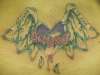 heart/wings tattoo