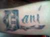kids name tattoo