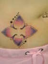lil flower tattoo
