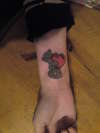 me 2 u bear tattoo