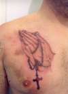praying hands tattoo
