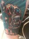 spidey leg sleeve part 1 tattoo