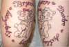 tat w/o shading tattoo