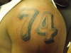 74 tattoo