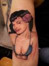 Betty Page tattoo