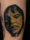 Demon Regan tattoo