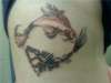 Double Fish (Pisces) tattoo