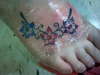 Foot tattoo