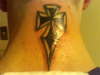 Iron Cross Dagger tattoo