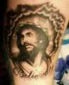 Jesus tattoo