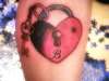 Key to my Heart tattoo