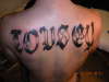Last Name tattoo