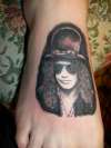 Slash tattoo