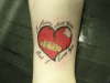 heart tattoo