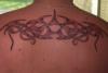 Tribal Back tattoo