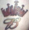 King B tattoo