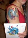 Blue Bird tattoo