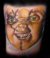 Chucky tattoo