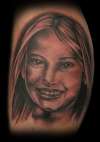 Daughter Portrait tattoo
