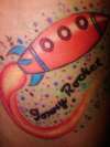 "Jonny Rocket " tattoo