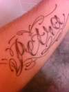 Mothers Name tattoo