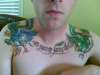 Shoulders/collar tattoo