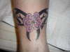 Tribal with Flower tattoo