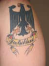 german eagle crest tattoo