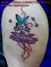 lotus and butterfly tattoo